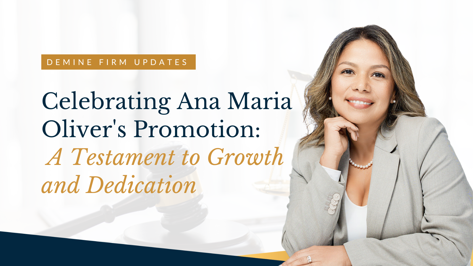 Celebrating Ana Maria Oliver's Promotion: A Testament to Growth and Dedication