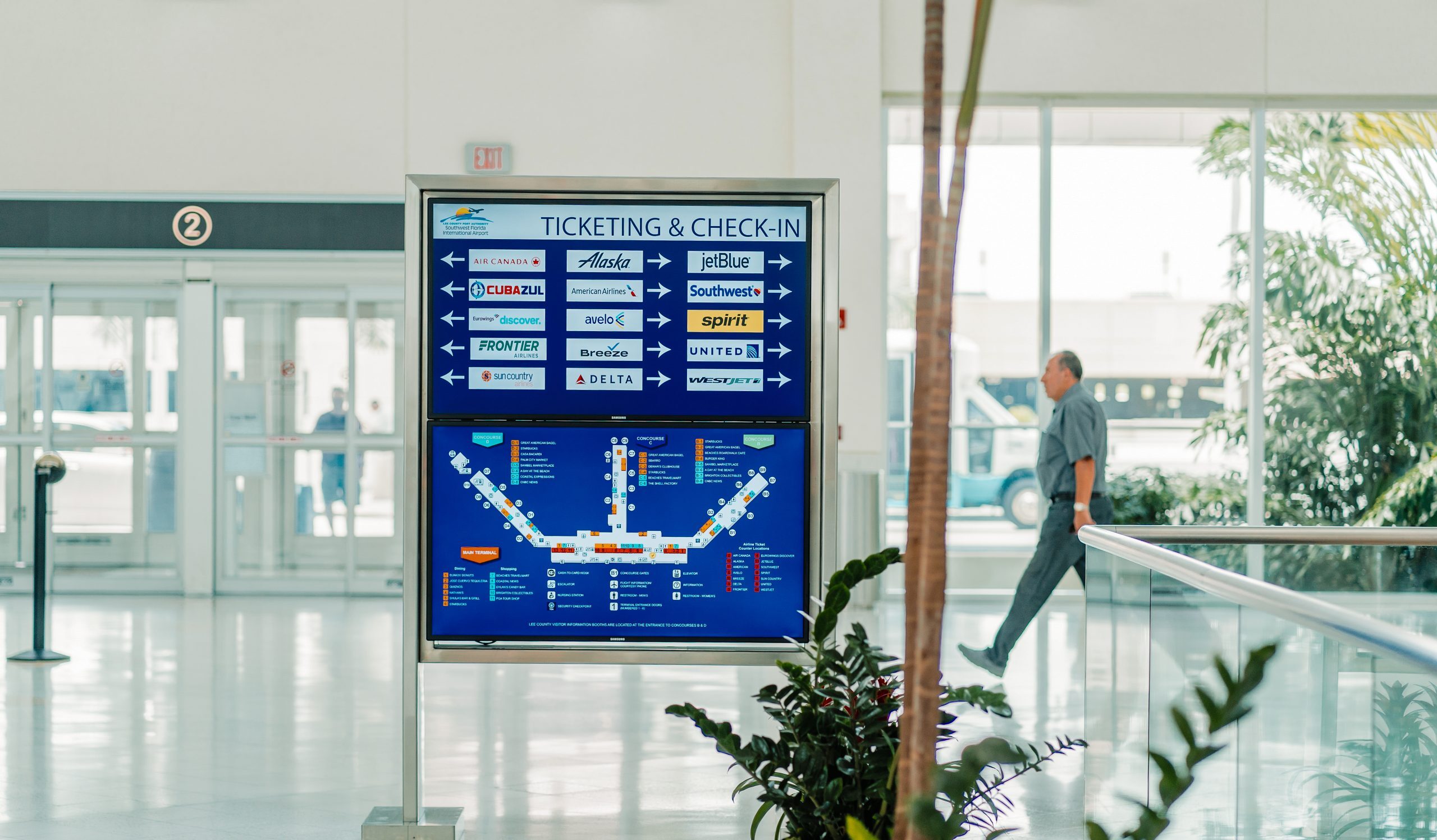 Airport terminal