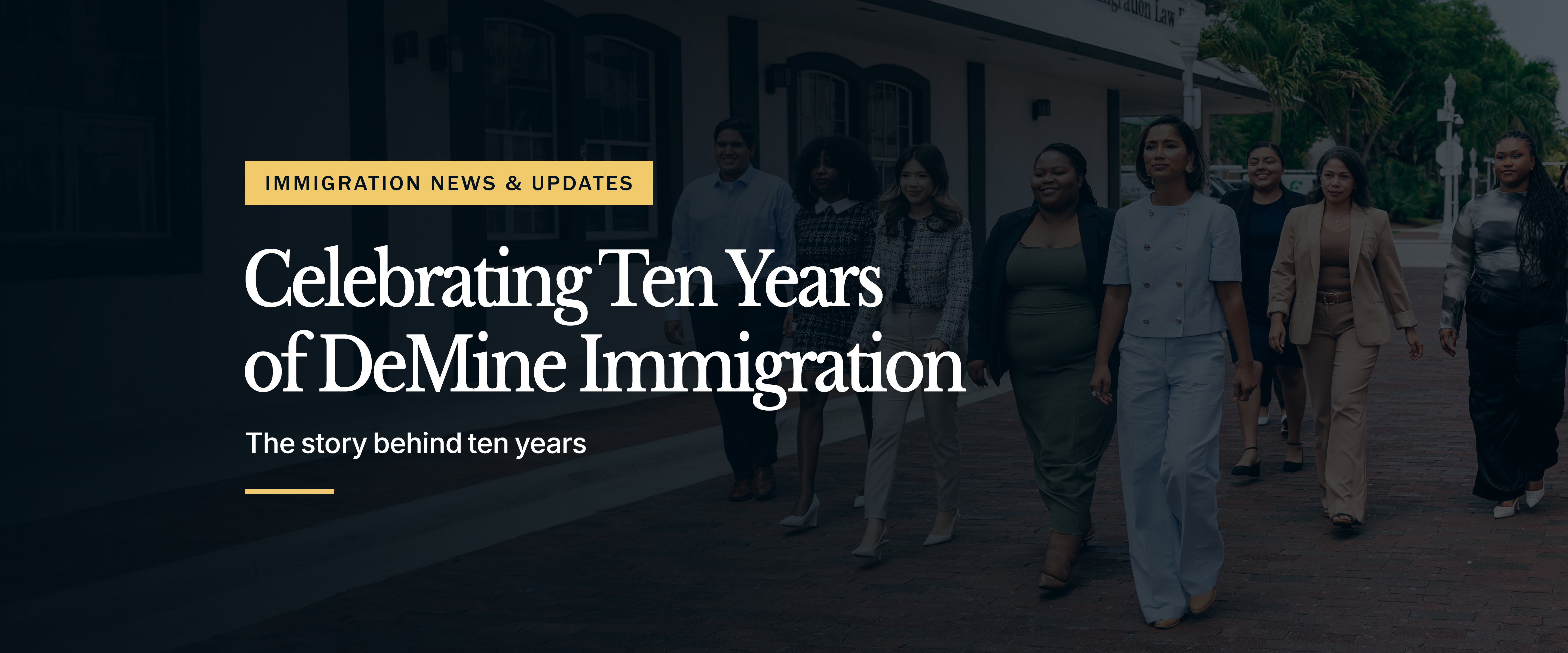 Celebrating Ten Years of DeMine Immigration